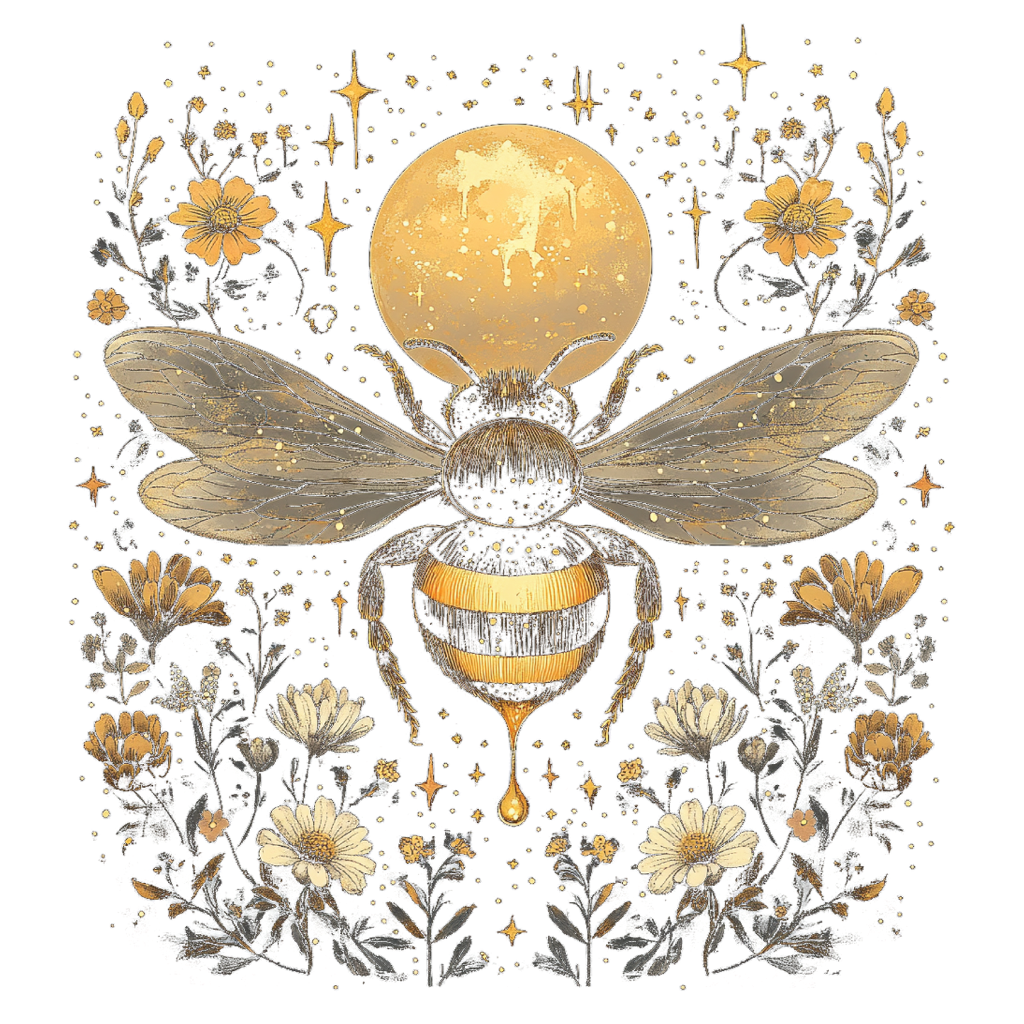 Bee (Black Shirt) Tee