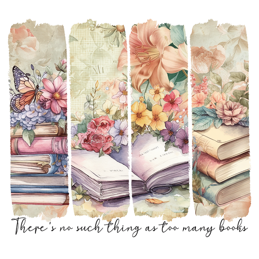 Books Brushstroke Tee