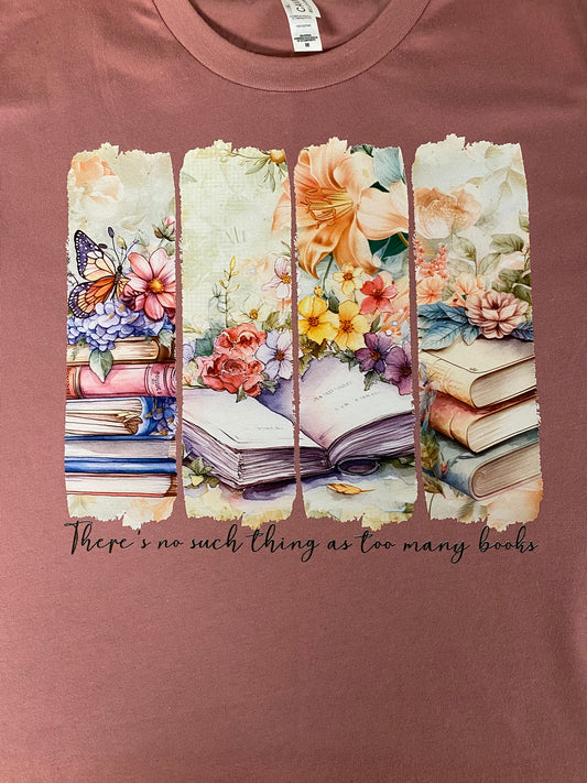 Books Brushstroke Tee