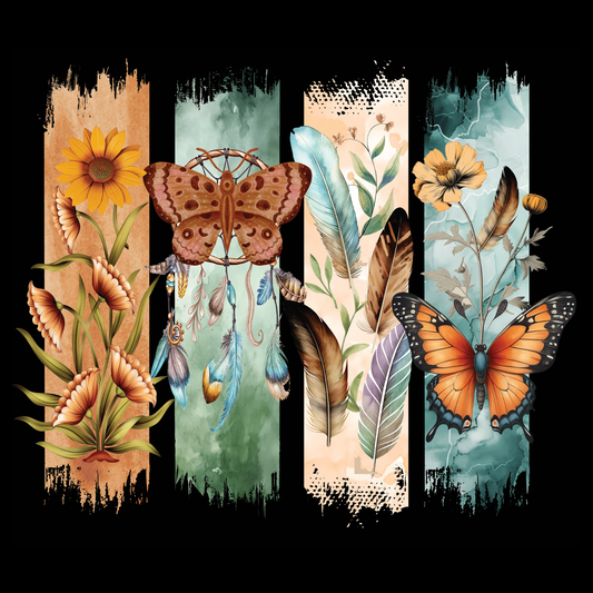 Butterfly Brushstroke Tee