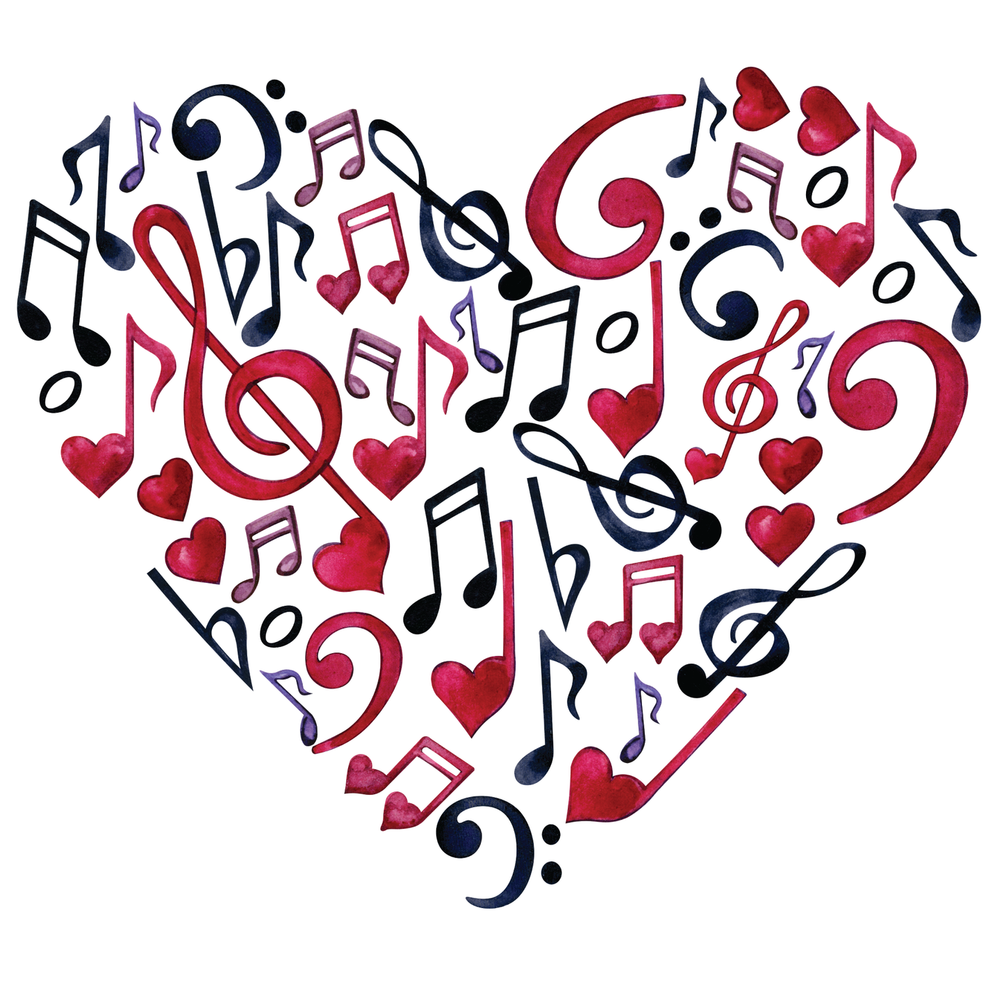 Heart Music Tee