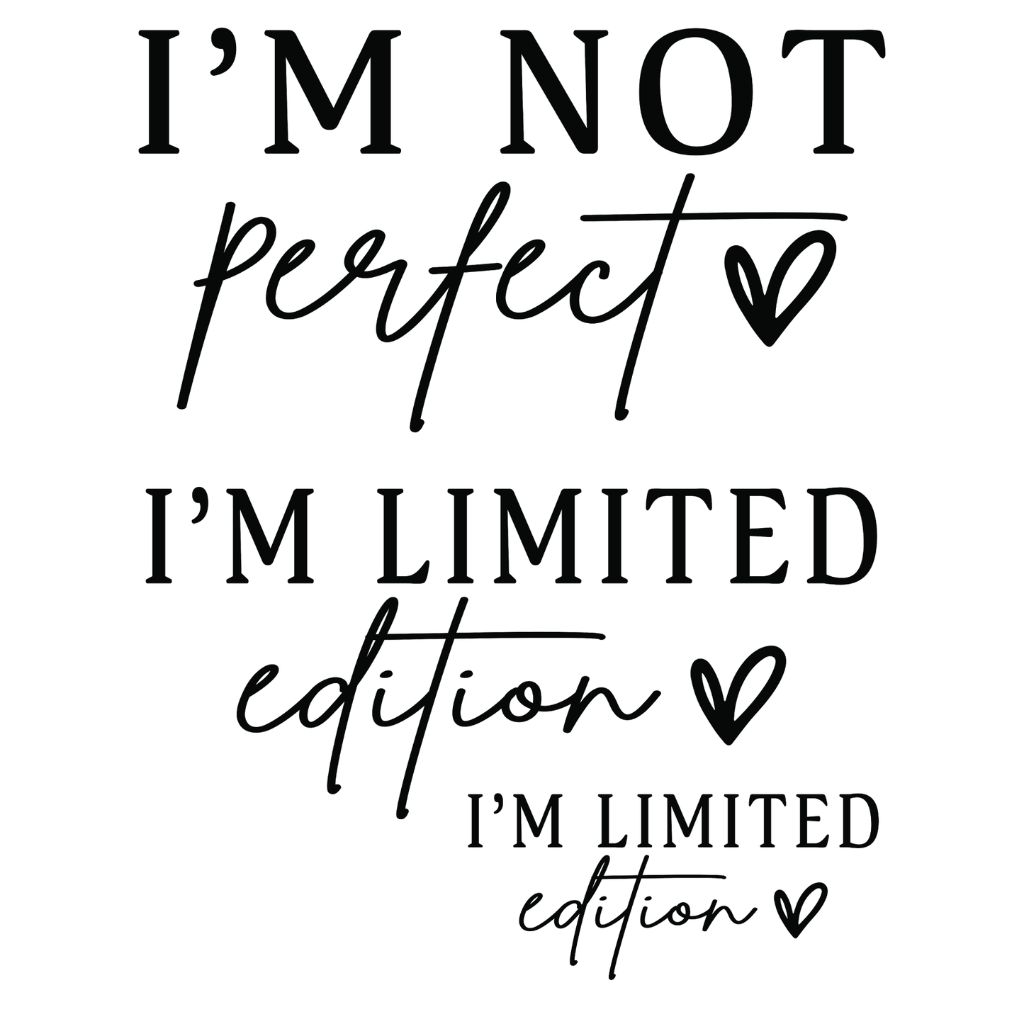 Limited Edition Transfer