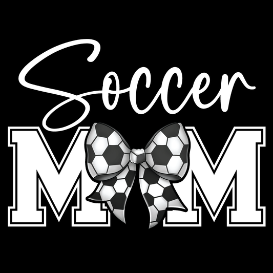 Soccer Mom (White Lettering)Tee