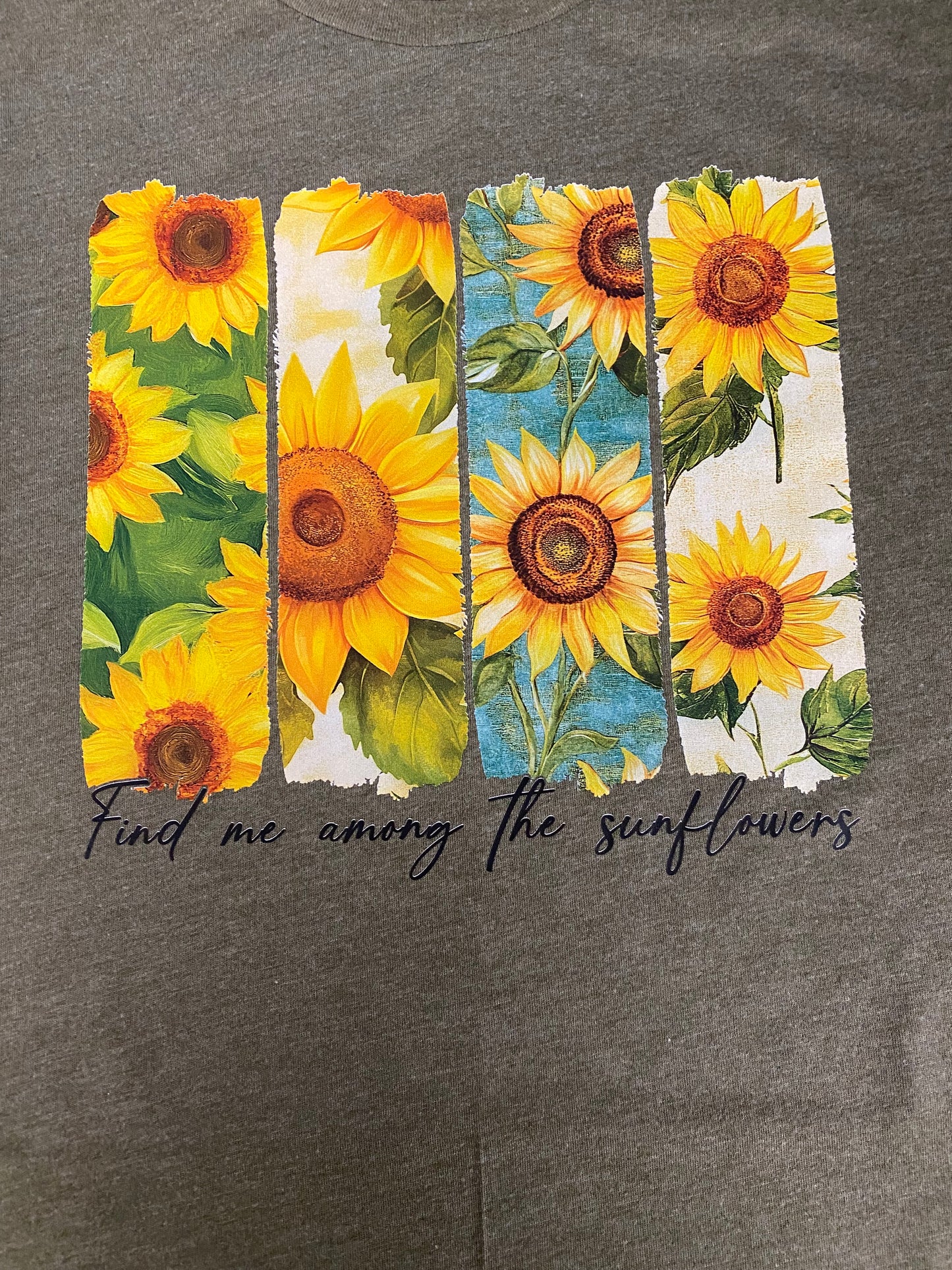 Sunflower Brushstroke Tee