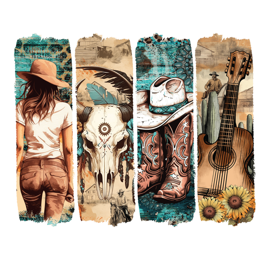 Western Brushstroke Tee