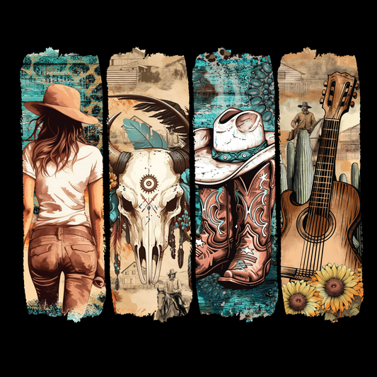 Western Brushstroke Tee