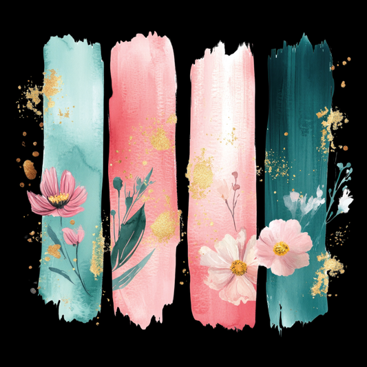 Wildflower Brushstroke 5 Tee