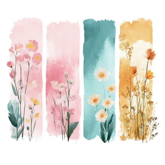 Wildflower Brushstroke 6 Tee