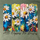 All Oopsies No Daisies Brushstroke Tee