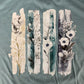 Dark Blue Wildflower Brushstroke Tee