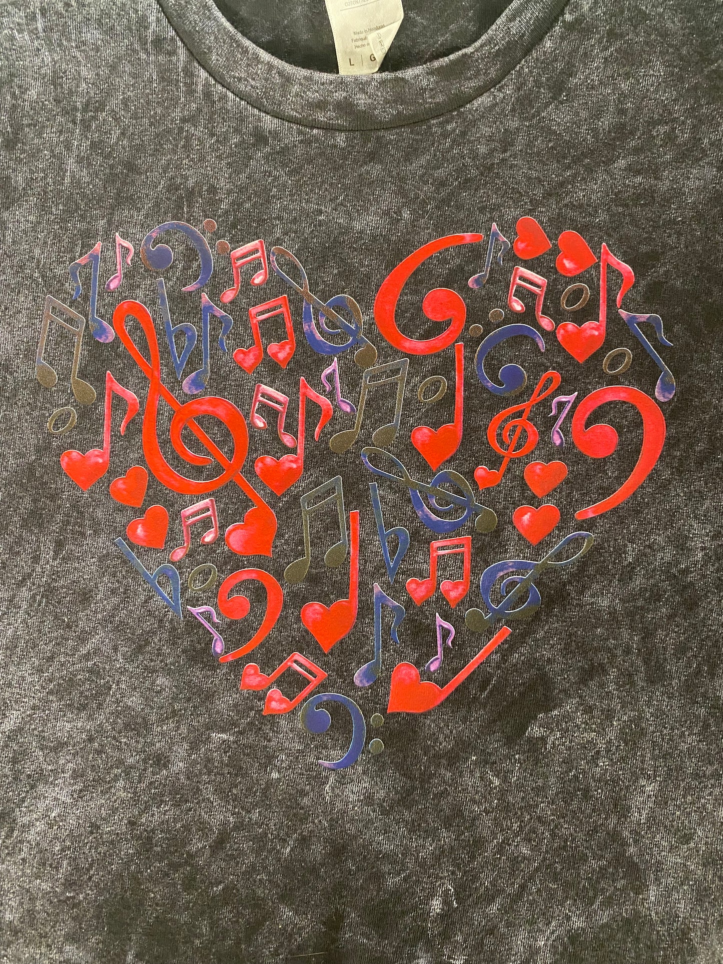 Heart Music Tee