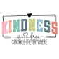 Kindness Is Free Distressed Tee