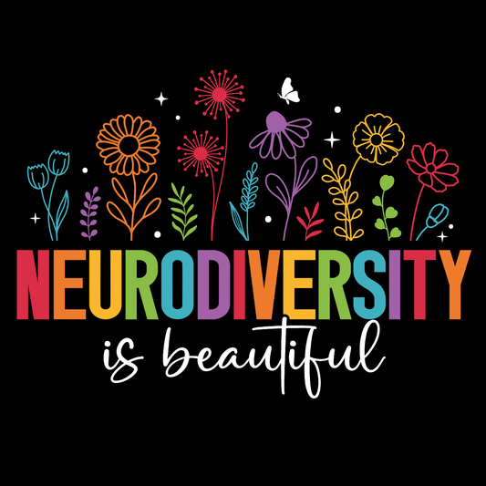 Neurodiversity White Tee