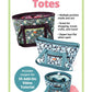 Sew With Vickie Mini Retreat Two Big Totes or Two Little Totes
