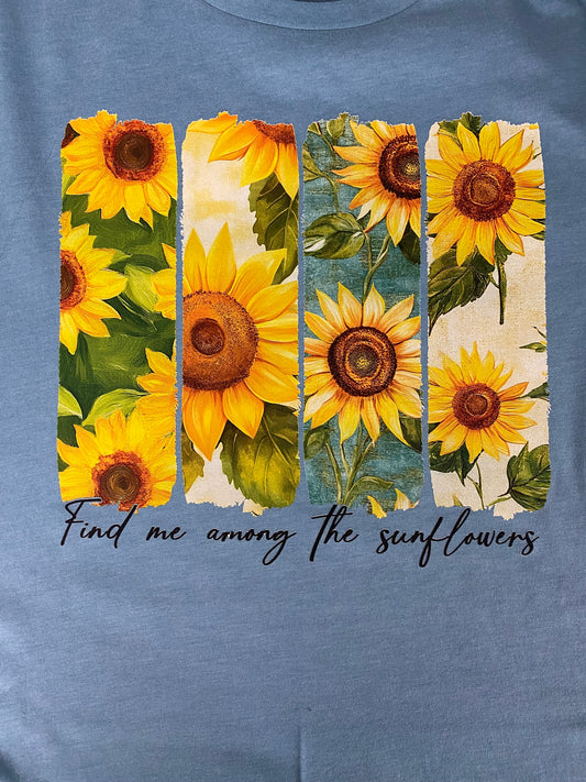 Sunflower Brushstroke Tee