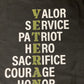 Veteran Tee (This design goes on the back of the shirt)