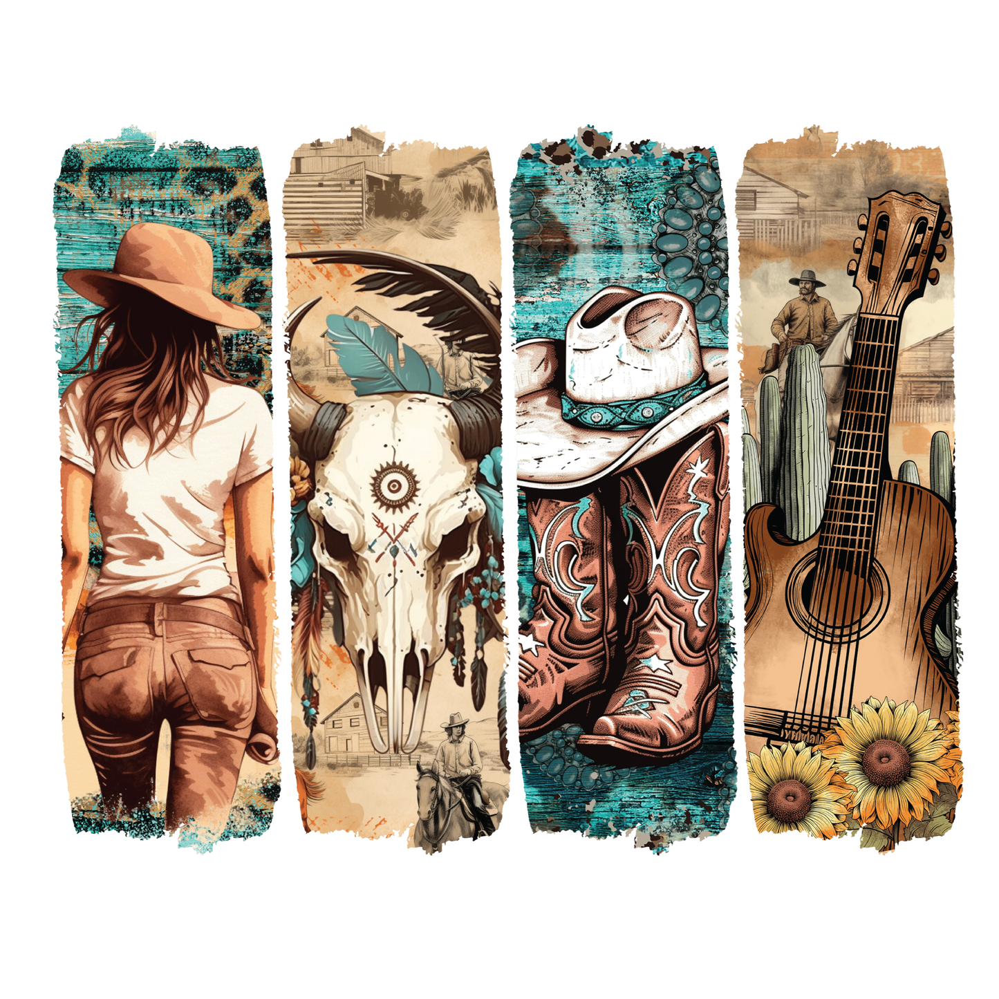 Western Brushstroke Transfer