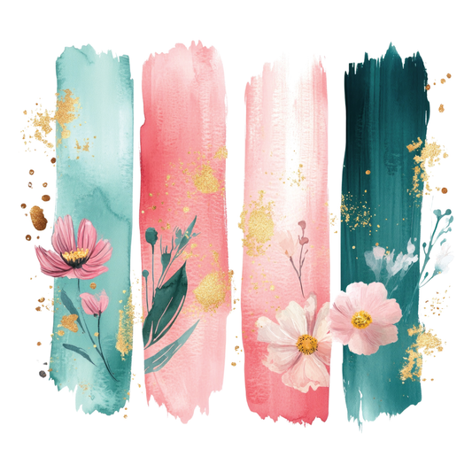 Wildflower Brushstroke 5 Transfer