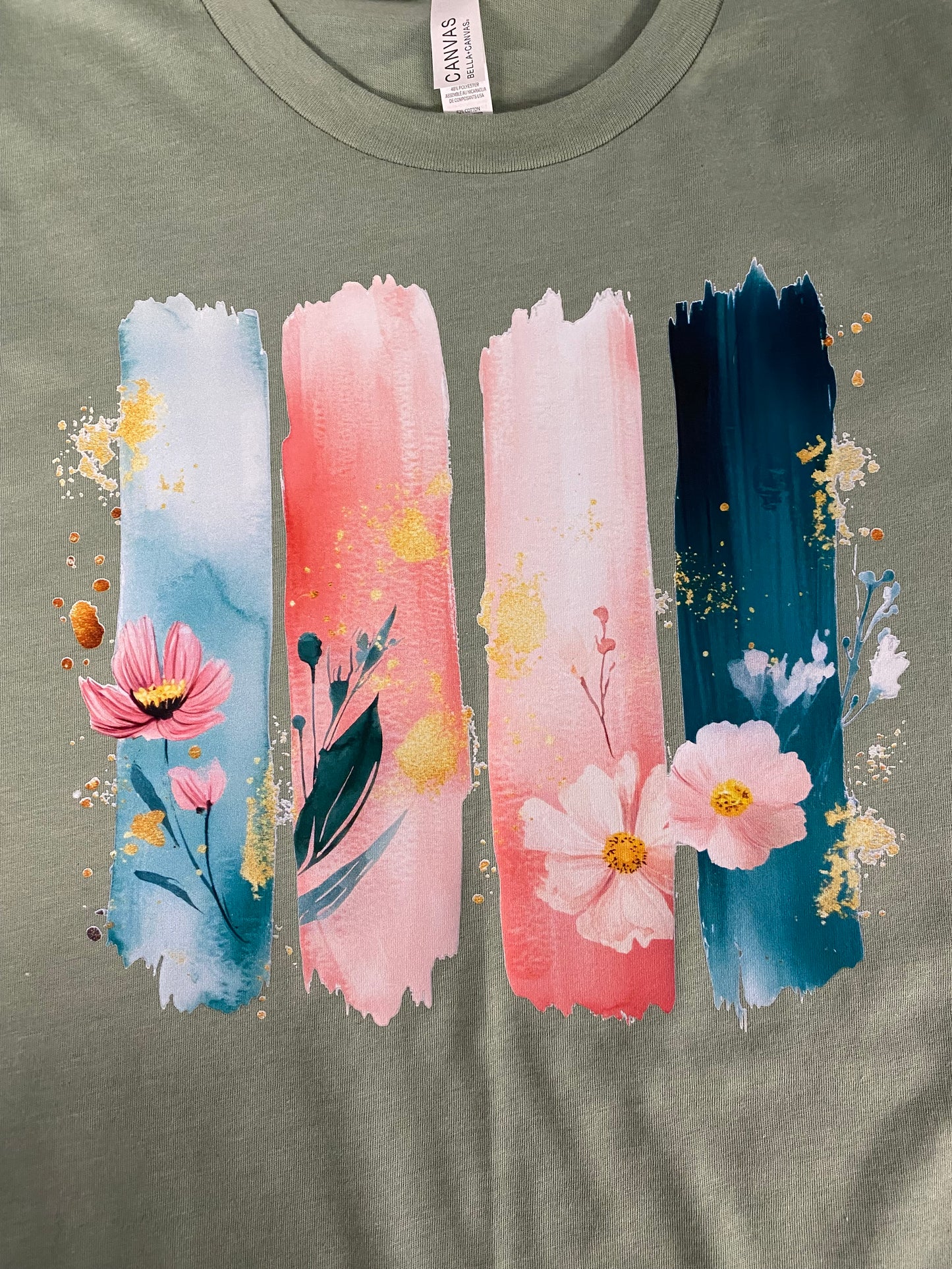 Wildflower Brushstroke 5 Tee
