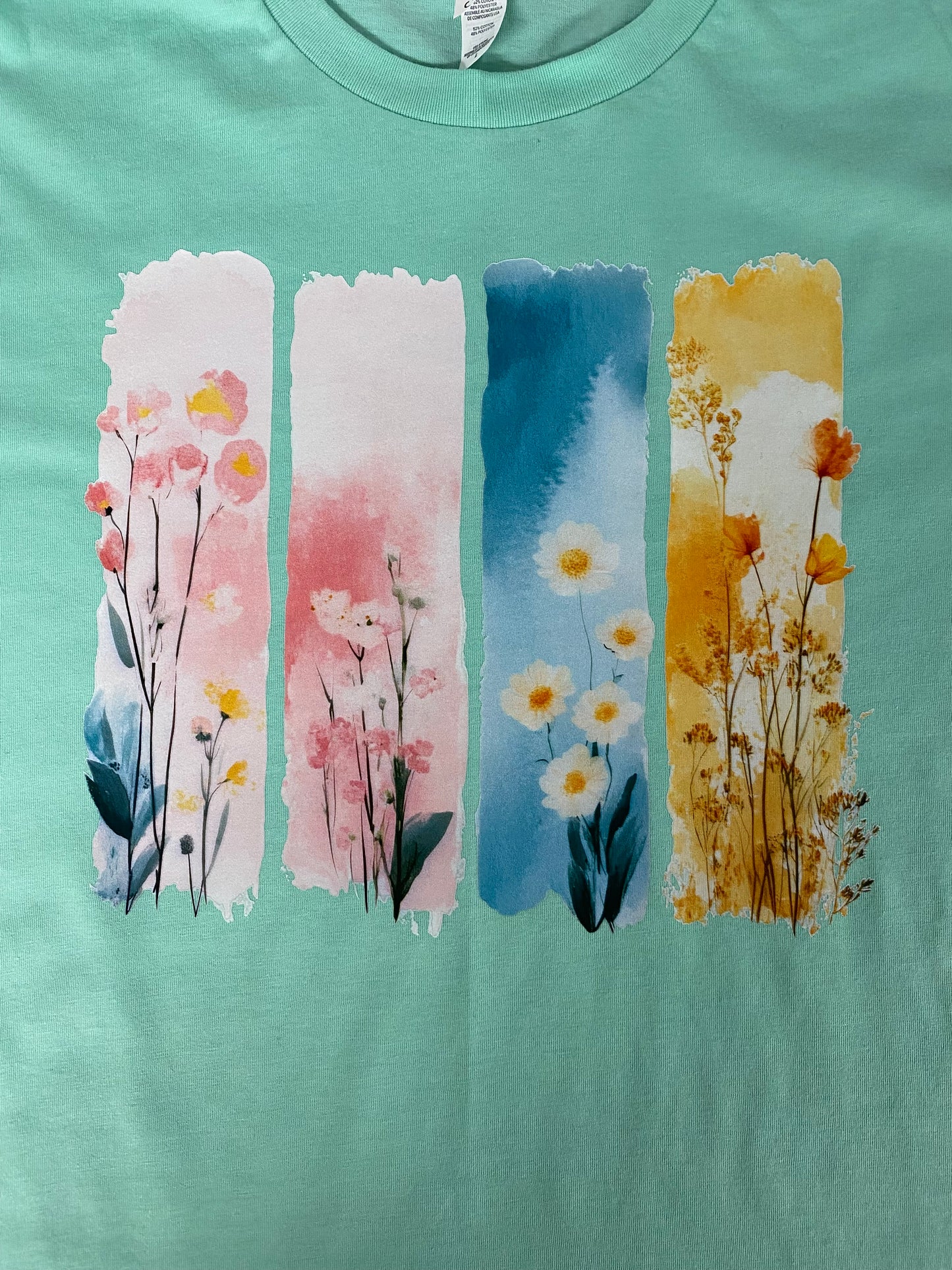 Wildflower Brushstroke 6 Tee